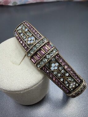 Heidi Daus Art Deco Pave Pastel Bracelet